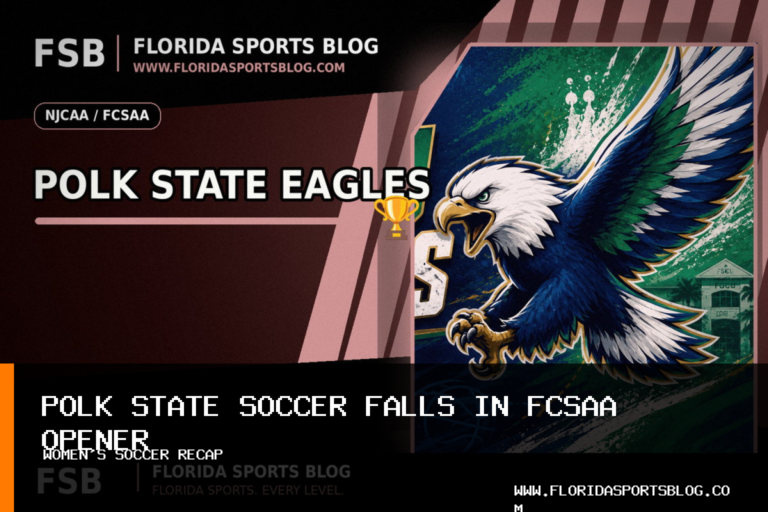 Polk State College women's soccer opens FCSAA play with 5-0 loss at No. 9 Miami Dade College featured image