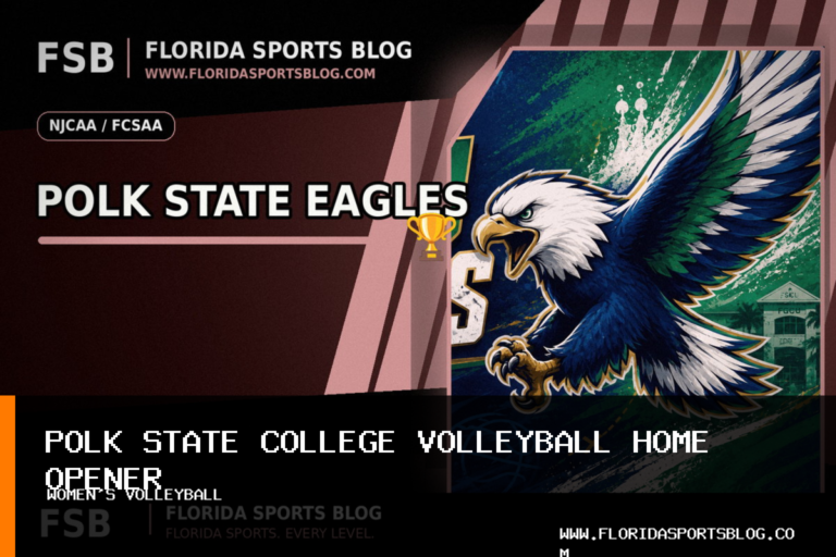 Polk State College Women’s Volleyball Falls 3-0 to No. 1 Miami Dade College in Home Opener featured image