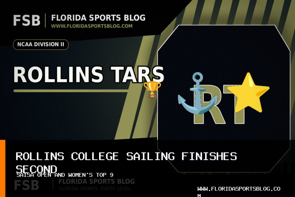 Rollins College sailing, Annie Samis finish second in women’s competition at SAISA Open featured image