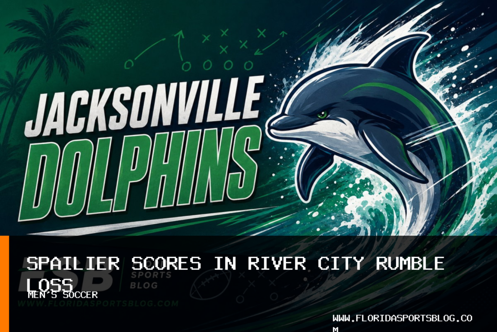 Romain Spailier scores, but Jacksonville University men's soccer falls 2-1 to North Florida featured image