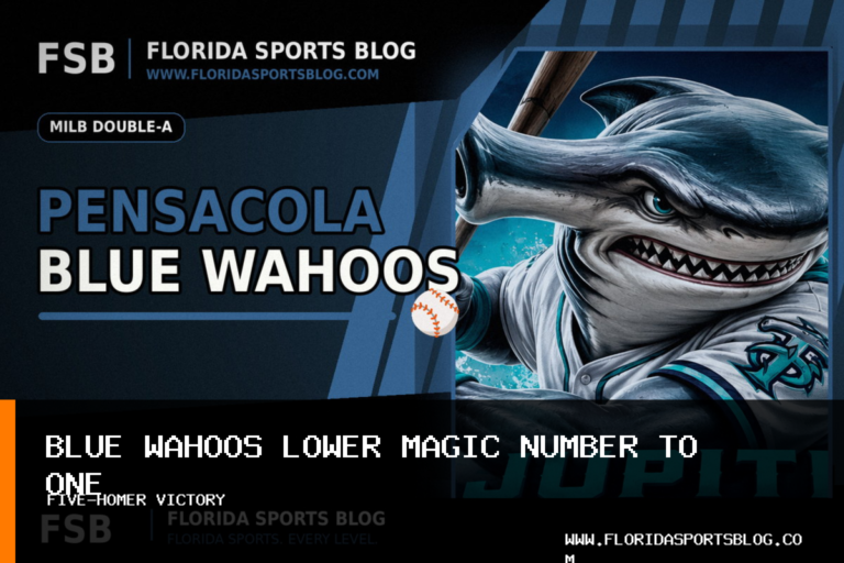 Ryan Ignoffo and Max Williams Hit Two Home Runs Each as Pensacola Blue Wahoos Beat Columbus Clingstones 10-2 featured image