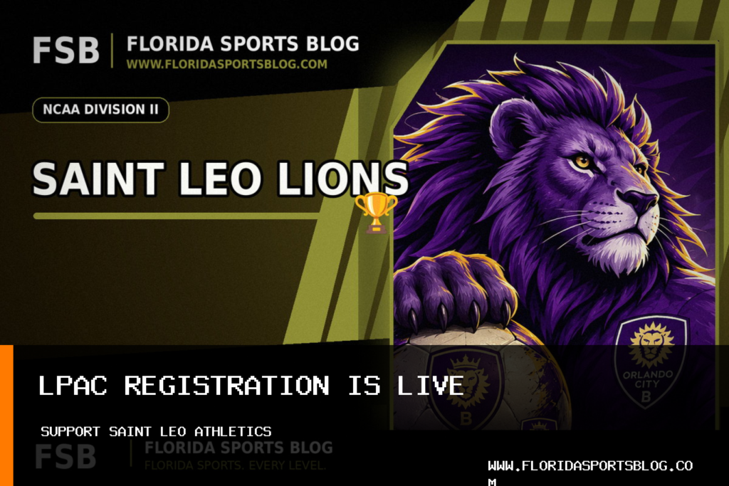 Saint Leo University launches Lions Pride Athletic Club registration for Saint Leo Athletics featured image