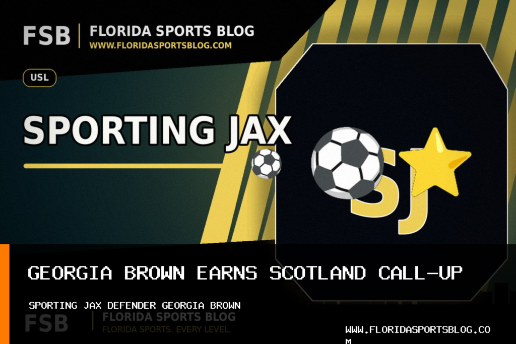 Sporting Club Jacksonville Sporting JAX women's soccer defender Georgia Brown earns Scotland call-up featured image