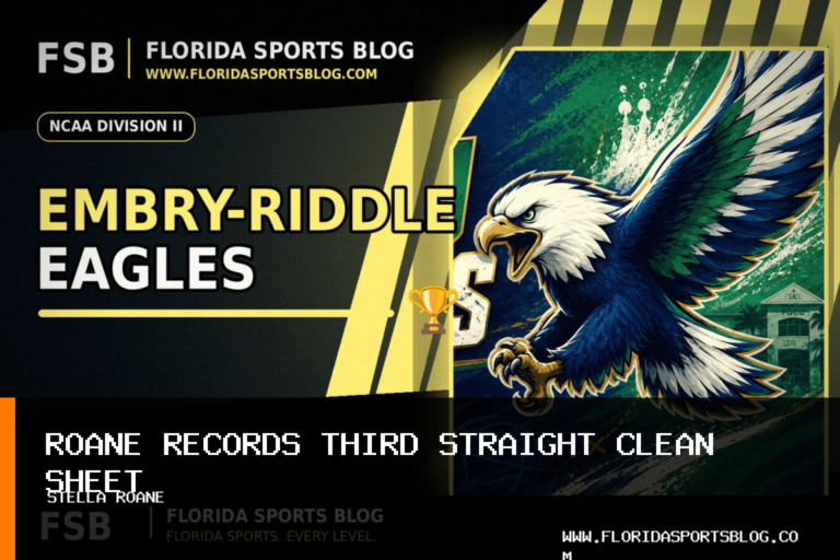 Stella Roane Leads Embry-Riddle Aeronautical University Women's Soccer to 0-0 Draw at Eckerd featured image