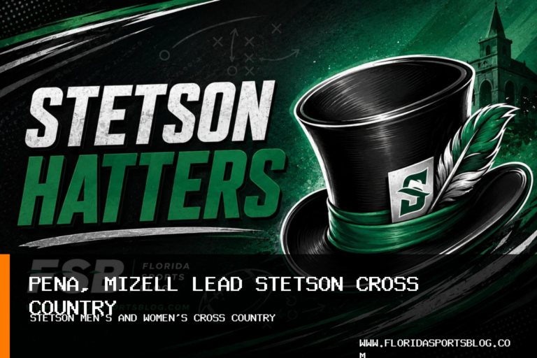 Stetson University Athletics Men's and Women's Cross Country Teams Led by Jonathan Pena and Micah Mizell at FSU Pre-Regional featured image