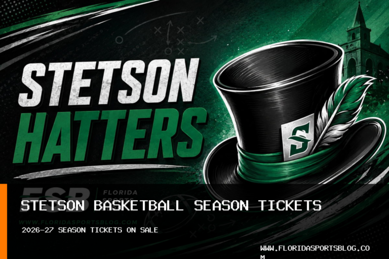 Stetson University Athletics puts 2026-27 men's and women's basketball season tickets on sale for $99 featured image