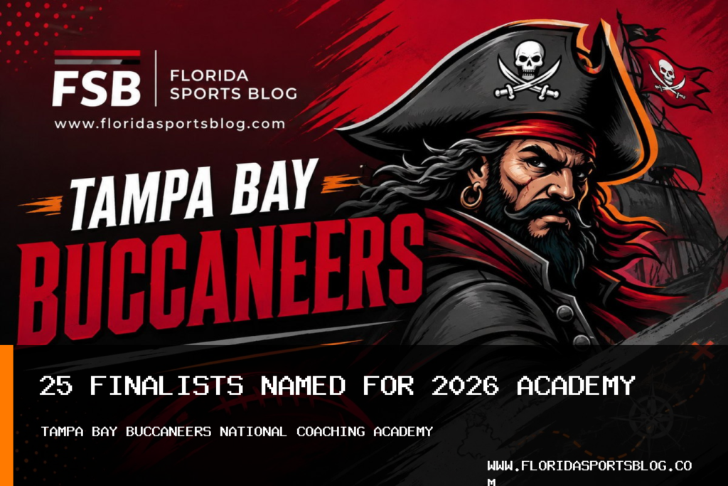 Tampa Bay Buccaneers National Coaching Academy names 25 finalists for 2026 class featured image