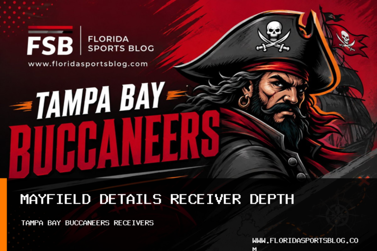 Tampa Bay Buccaneers Quarterback Baker Mayfield Outlines Receiver Depth After Mike Evans Departure featured image