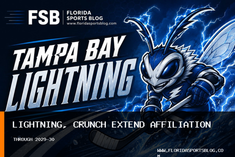 Tampa Bay Lightning and Syracuse Crunch Extend Hockey Affiliation Through 2029-30 Season featured image