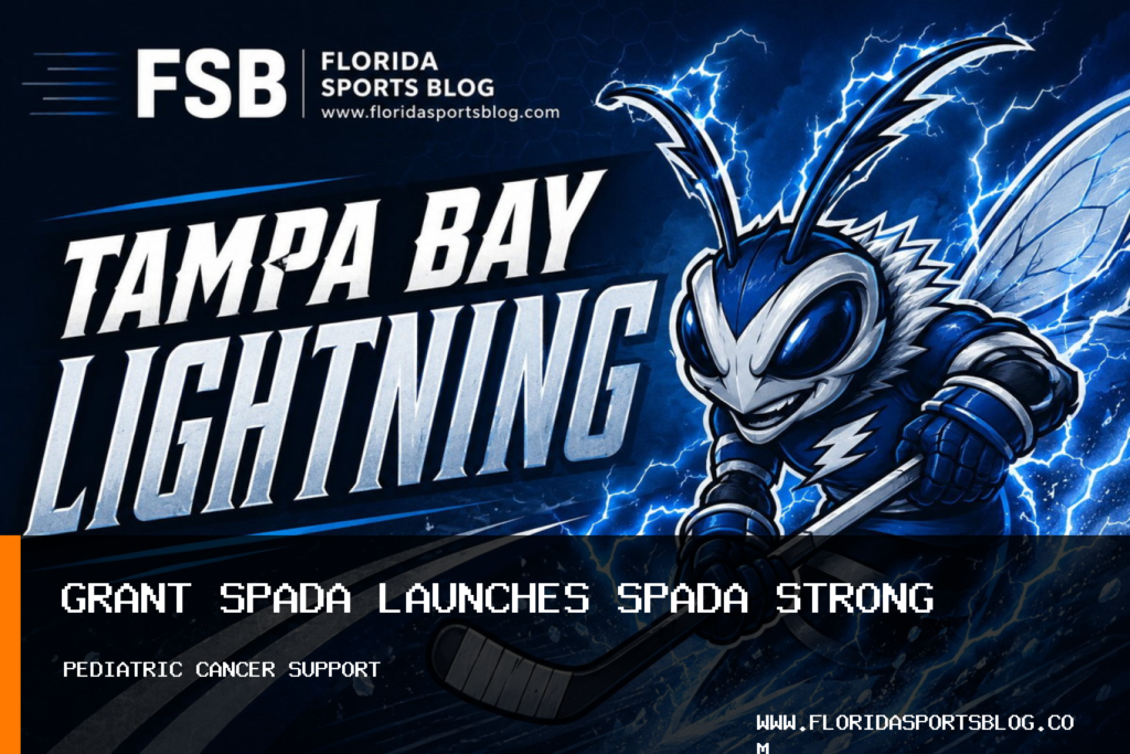 Tampa Bay Lightning Prospect Grant Spada Launches Spada Strong With Guelph Storm Hockey Season featured image