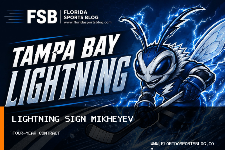 Tampa Bay Lightning Sign Forward Ilya Mikheyev to Four-Year Contract Worth $3.85 Million AAV featured image