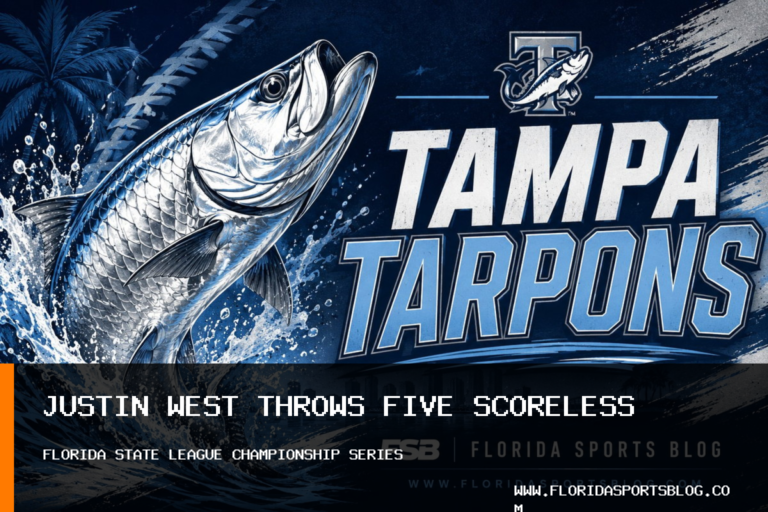 Tampa Tarpons Baseball Falls 9-1 to Jupiter Hammerheads in Florida State League Championship Series Opener featured image