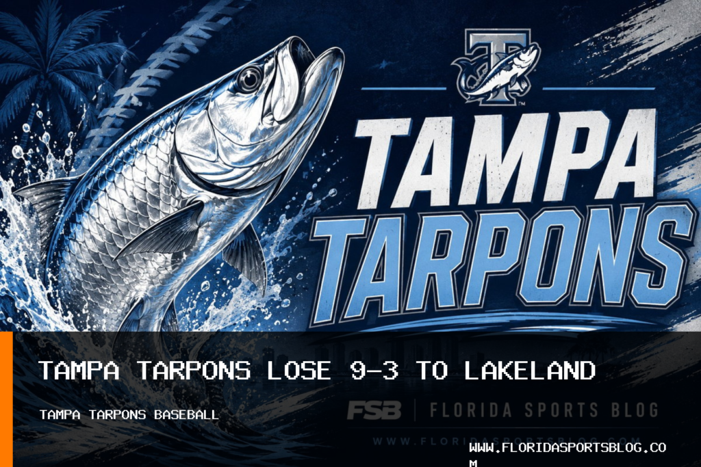 Tampa Tarpons Lose 9-3 to Lakeland Flying Tigers at George M. Steinbrenner Field featured image