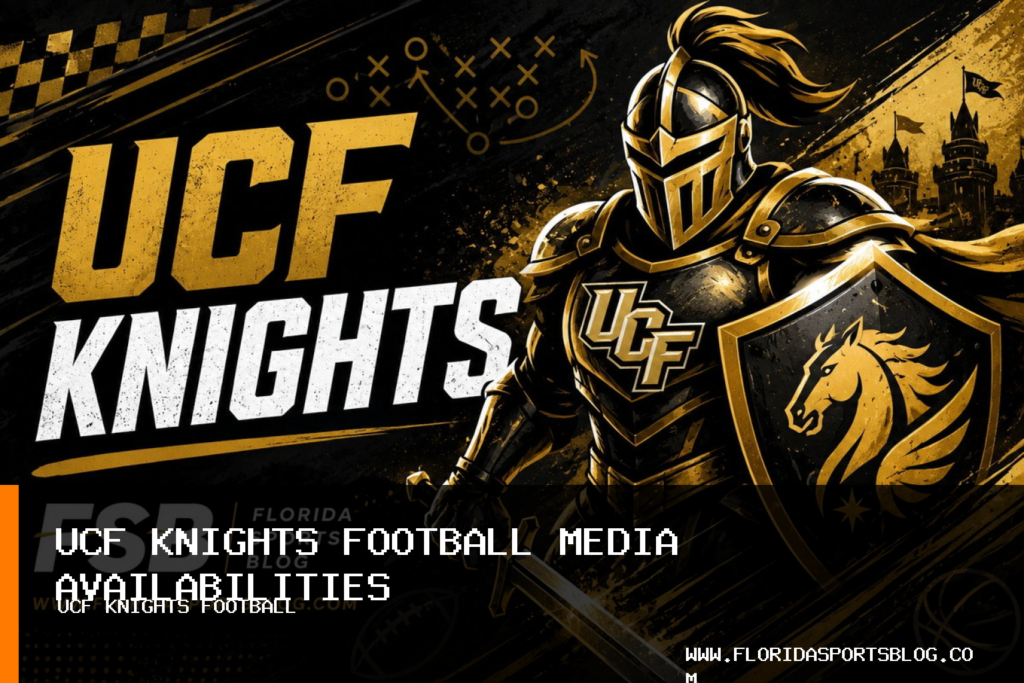 UCF Knights Football Lists Preston Cushman, Sincere Edwards for 2026 Week 4 Media Availabilities featured image