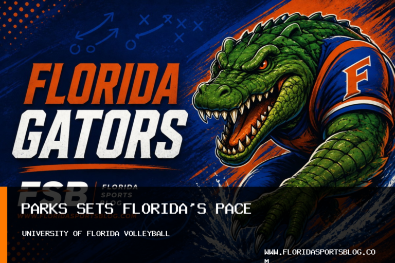 University of Florida volleyball setter Taylor Parks excels in No. 10 Gators' fast-paced system featured image