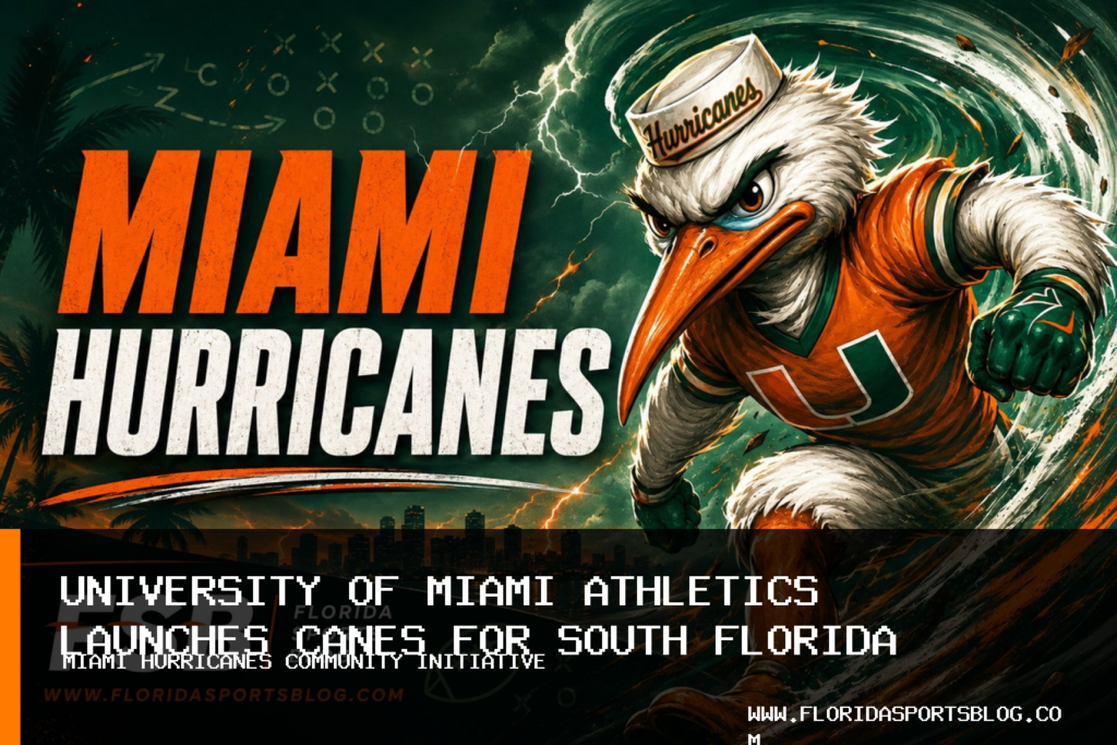 University of Miami Athletics Launches Canes for South Florida Initiative for Eligible Community Members featured image
