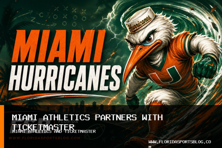 University of Miami Athletics Names Ticketmaster Partner for Miami Hurricanes' Four Ticketed Sports featured image
