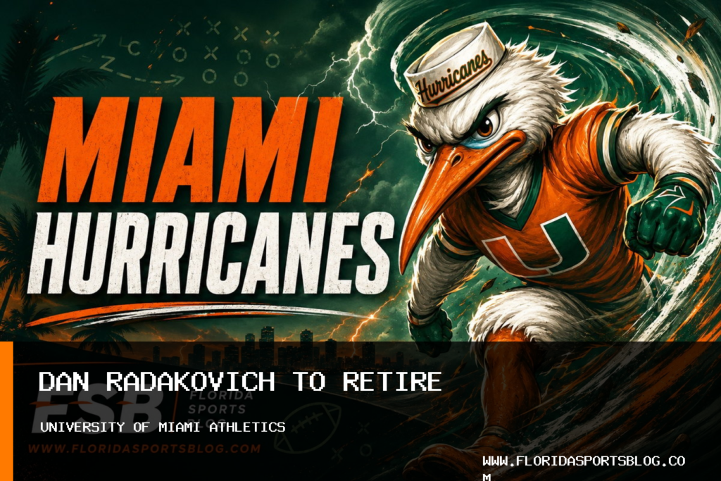 University of Miami Director of Athletics Dan Radakovich Will Retire June 1, 2026 featured image
