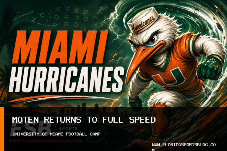 University of Miami Football: Ahmad Moten Sr. Returns to Full-Speed Work Before 2026 Camp featured image