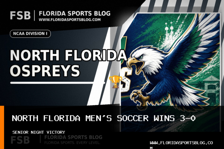 University of North Florida Men's Soccer Defeats Trinity College of Jacksonville 3-0 as Ryuta Morioka Scores featured image