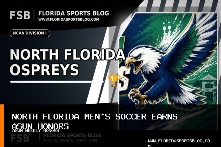 University of North Florida Men's Soccer Earns Two ASUN Conference Weekly Honors featured image