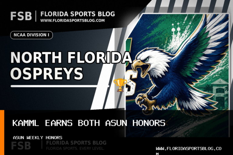 University of North Florida Women's Cross Country Freshman Viktoria Kamml Earns Both ASUN Weekly Honors featured image