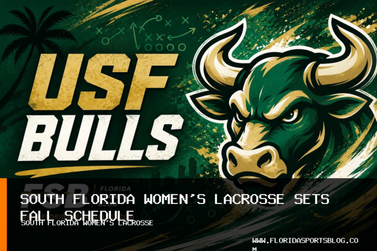 University of South Florida South Florida women's lacrosse announces 2026 fall schedule featured image
