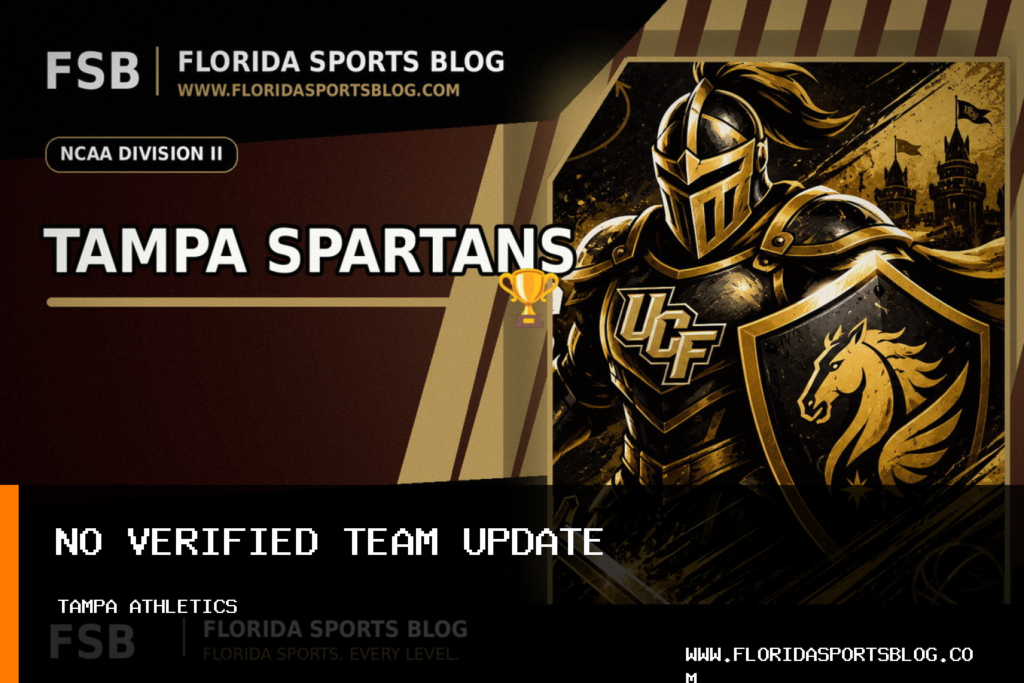University of Tampa Athletics Source Lists Resources Without a Verified Team Update featured image