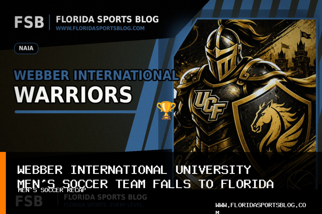 Webber International University Men's Soccer Team Falls 1-0 to Florida College on John Solis Penalty Kick featured image