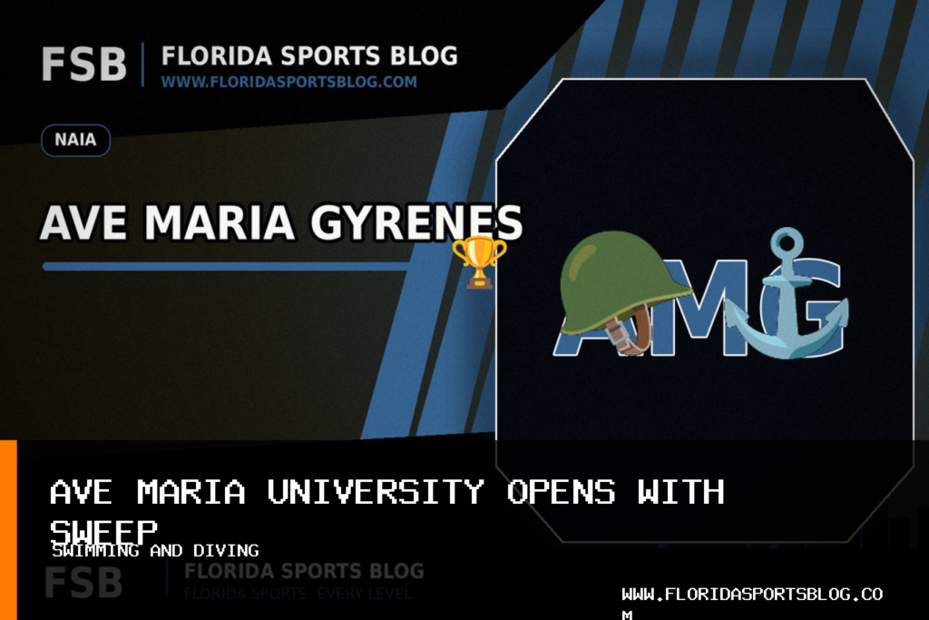 Ave Maria University swim teams sweep New College in 2026-27 season-opening meet featured image