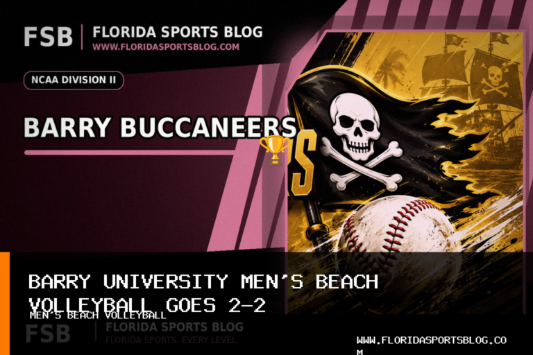 Barry University Men's Beach Volleyball Team Goes 2-2 at Wingate featured image