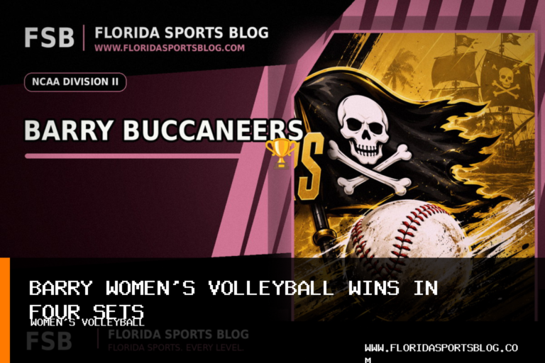 Barry University women's volleyball earns fourth straight win over Embry-Riddle (FL) behind Valeriya Kozlova featured image