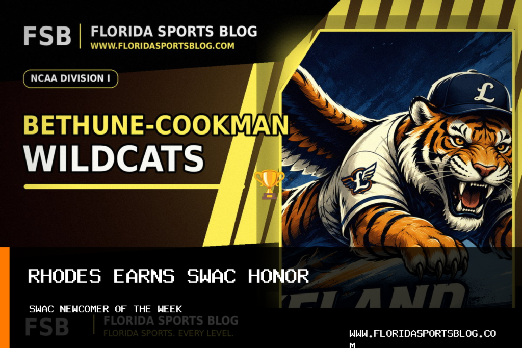 Bethune-Cookman University Athletics' Alayah Rhodes Earns SWAC Newcomer of the Week for Women's Volleyball featured image
