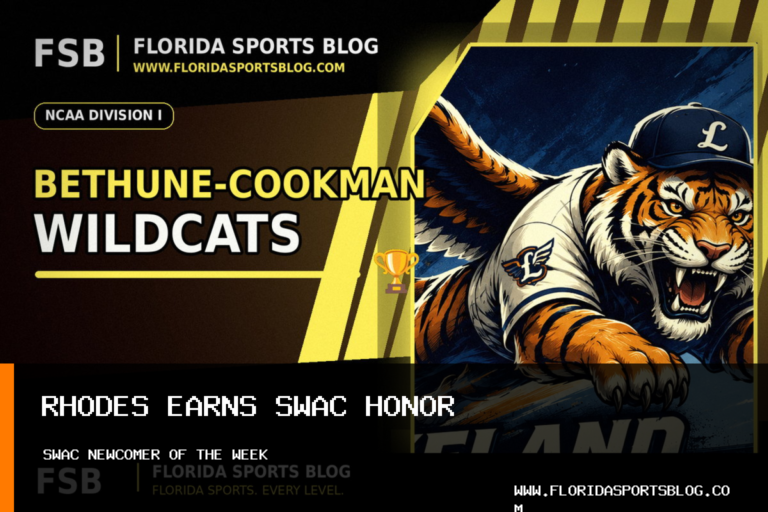 Bethune-Cookman University Athletics' Alayah Rhodes Earns SWAC Newcomer of the Week for Women's Volleyball featured image