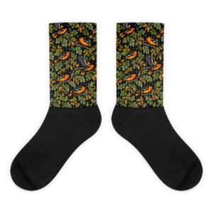 Maryland Baltimore Oriole Crew Socks | Flight
