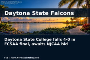 Daytona State College falls 4-0 in FCSAA final, awaits NJCAA bid