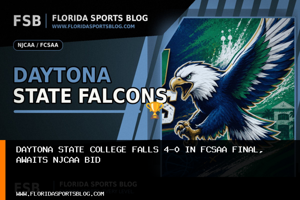 Daytona State College falls 4-0 in FCSAA final, awaits NJCAA bid featured image