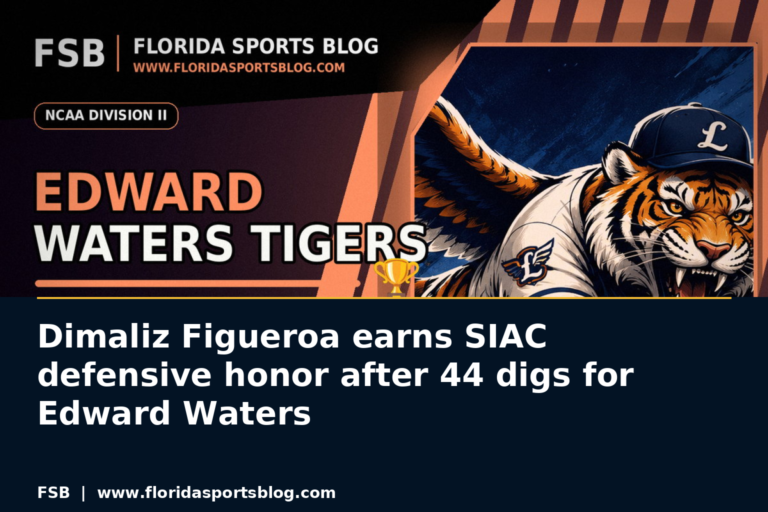 Dimaliz Figueroa earns SIAC defensive honor after 44 digs for Edward Waters featured image