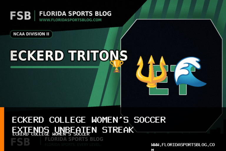 Eckerd College women's soccer extends unbeaten streak to four with 0-0 draw against Nova Southeastern featured image