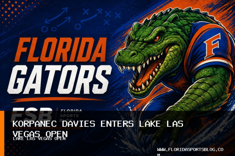 Florida Gators Women's Tennis Freshman Allegra Korpanec Davies Accepted Into Lake Las Vegas Open Main Draw featured image