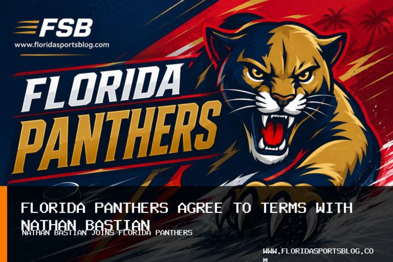 Florida Panthers Agree to Terms with Forward Nathan Bastian on 2026-27 Two-Way Contract featured image