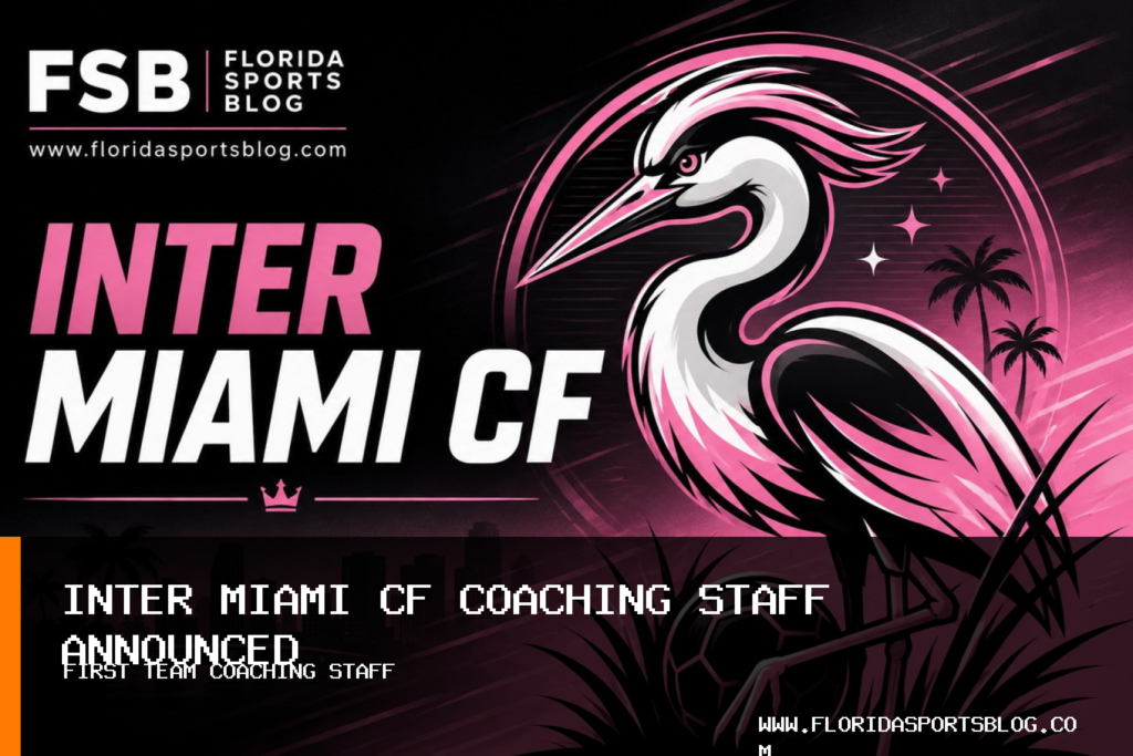Inter Miami CF Announces Cristian González’s First Team Soccer Coaching Staff featured image