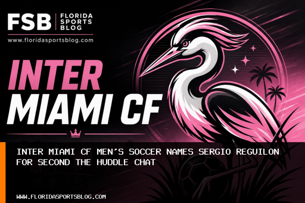 Inter Miami CF Men’s Soccer Names Sergio Reguilon for Second The Huddle Chat featured image