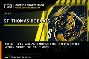 Isaiah Lopez and Zach Marino earn Sun Conference weekly awards for St. Thomas