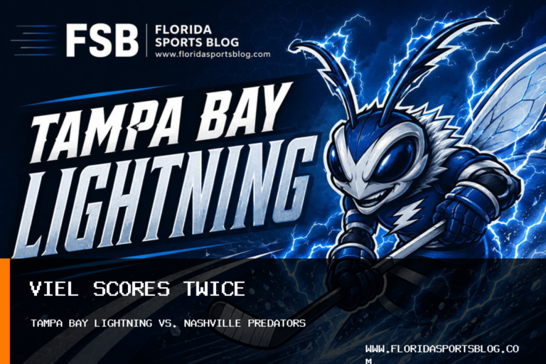 Jeffrey Viel Scores Twice as Tampa Bay Lightning Lose 3-2 in Overtime to Nashville Predators featured image