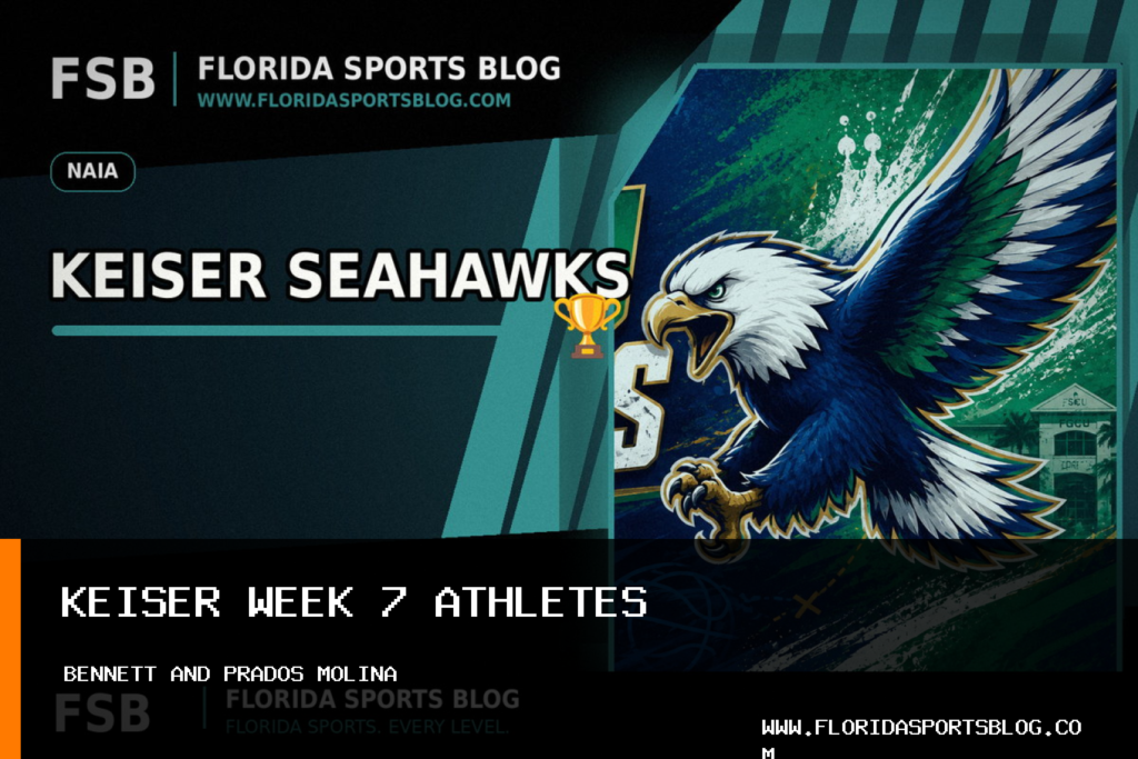 Keiser University Athletics Honors Women’s Volleyball’s Makenzi Bennett and Men’s Cross Country’s Iker Prados Molina for Week 7 featured image