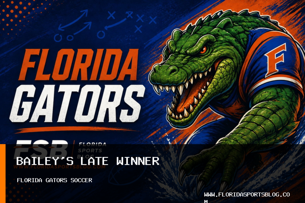 Lena Bailey scores late as Florida Gators soccer defeats No. 5 Alabama 1-0 featured image