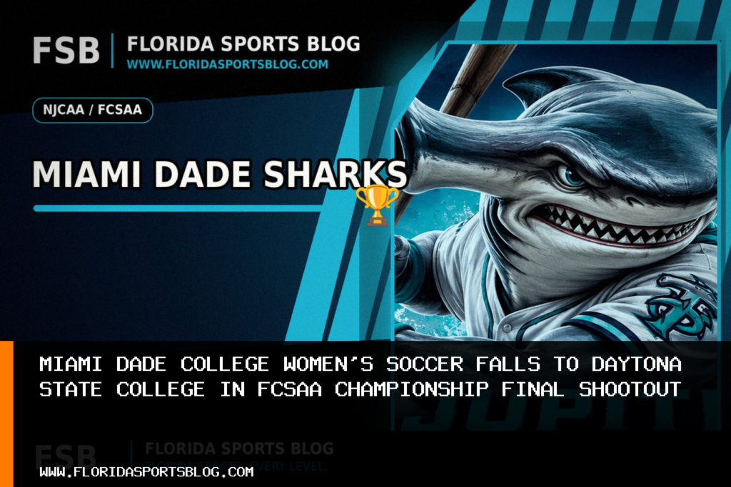 Miami Dade College Women's Soccer Falls to Daytona State College in FCSAA Championship Final Shootout featured image