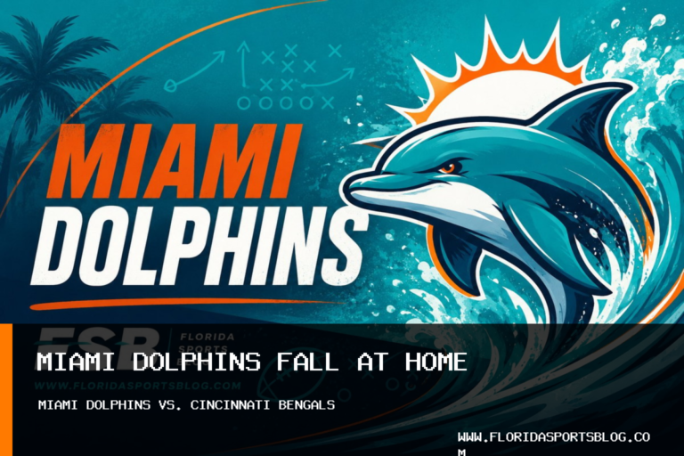 Miami Dolphins Lose 31-24 to Cincinnati Bengals as Ollie Gordon II Leads Ground Game featured image