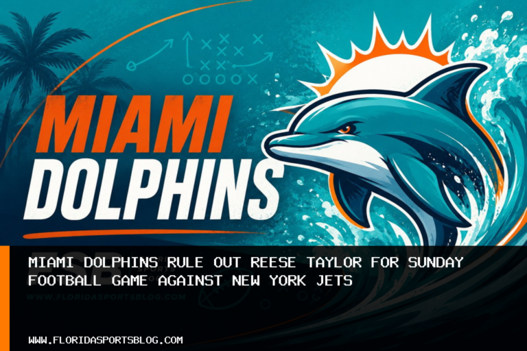 Miami Dolphins rule out Reese Taylor for Sunday football game against New York Jets featured image